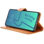 Husa flip cover Bizon Pocket compatibila cu Xiaomi Poco F6, Maro 6 - lerato.ro