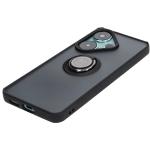Carcasa Bizon Hybrid Ring compatibila cu Xiaomi Poco F6, Negru 4 - lerato.ro
