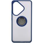 Carcasa Bizon Hybrid Ring compatibila cu Xiaomi Poco F6, Albastru 2 - lerato.ro
