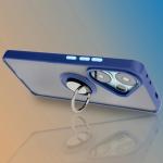 Carcasa Bizon Hybrid Ring compatibila cu Xiaomi Poco F6, Albastru 10 - lerato.ro