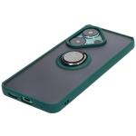 Carcasa Bizon Hybrid Ring compatibila cu Xiaomi Poco F6, Verde 4 - lerato.ro
