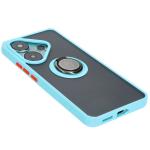 Carcasa Bizon Hybrid Ring compatibila cu Xiaomi Poco F6, Light Blue 5 - lerato.ro