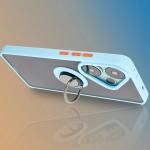 Carcasa Bizon Hybrid Ring compatibila cu Xiaomi Poco F6, Light Blue 10 - lerato.ro