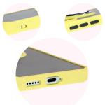 Carcasa Bizon Hybrid Ring compatibila cu Xiaomi Poco F6, Galben 9 - lerato.ro