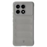 Carcasa Bizon Tur compatibila cu Xiaomi Poco X6 Pro, Light Grey 2 - lerato.ro