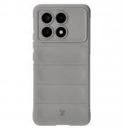 Carcasa Bizon Tur compatibila cu Xiaomi Poco X6 Pro, Light Grey