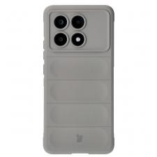 Carcasa Bizon Tur compatibila cu Xiaomi Poco X6 Pro, Light Grey