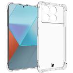 Carcasa Bizon Salpa compatibila cu Xiaomi Poco X6 Pro, Transparent 4 - lerato.ro