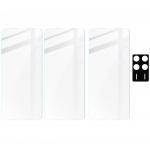 Set protectie 4in1 Bizon Glass Clear Pack, 3 folii sticla ecran + 1 folie sticla camera foto, compatibil cu Xiaomi Poco X6 Pro, Transparent 6 - lerato.ro
