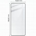 Set protectie 3in1 Bizon Glass Edge Pack, 2 folii sticla ecran + 1 folie sticla camera foto, compatibil cu Xiaomi Poco X6 Pro, Negru 3 - lerato.ro