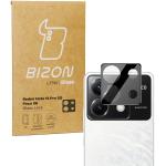 Set 2 folii sticla securizata camera foto Bizon Glass Lens compatibile cu Xiaomi Poco X6 / Xiaomi Redmi Note 13 Pro 5G, Negru 3 - lerato.ro
