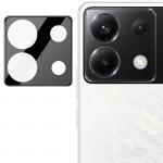 Set 2 folii sticla securizata camera foto Bizon Glass Lens compatibile cu Xiaomi Poco X6 / Xiaomi Redmi Note 13 Pro 5G, Negru 2 - lerato.ro