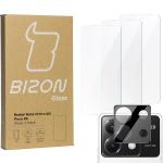 Set protectie 4in1 Bizon Glass Clear Pack, 3 folii sticla ecran + 1 folie sticla camera foto, compatibil cu Xiaomi Poco X6 / Xiaomi Redmi Note 13 Pro 5G, Transparent 2 - lerato.ro