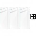 Set protectie 4in1 Bizon Glass Clear Pack, 3 folii sticla ecran + 1 folie sticla camera foto, compatibil cu Xiaomi Poco X6 / Xiaomi Redmi Note 13 Pro 5G, Transparent 7 - lerato.ro