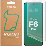 Folie protectie Bizon Hydrogel compatibila cu Xiaomi Poco F6 Pro, Transparent 2 - lerato.ro
