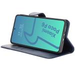 Husa flip cover Bizon Pocket compatibila cu Xiaomi Poco F6, Navy Blue 6 - lerato.ro