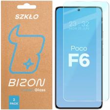Set 2 folii sticla securizata Bizon Glass Clear Duo compatibile cu Xiaomi Poco F6, Transparent