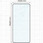 Set 2 folii sticla securizata Bizon Glass Edge Duo compatibile cu Xiaomi Poco X6 Pro, Negru 3 - lerato.ro
