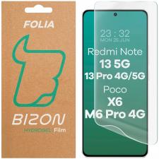 Set 2 folii protectie Bizon Glass Hydrogel compatibile cu Xiaomi POCO X6 / Redmi Note 13 5G / Redmi Note 13 Pro 4G / 5G / POCO M6 Pro 4G, Transparent