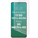 Set 2 folii protectie Bizon Glass Hydrogel compatibile cu Xiaomi POCO X6 / Redmi Note 13 5G / Redmi Note 13 Pro 4G / 5G / POCO M6 Pro 4G, Transparent 6 - lerato.ro