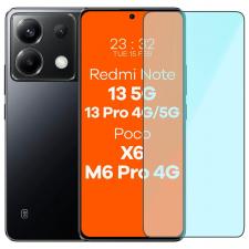Folie sticla securizata Bizon Smart Glass compatibila cu Xiaomi POCO X6 / Redmi Note 13 5G / 13 Pro 4G/5G / POCO M6 Pro 4G, Transparent