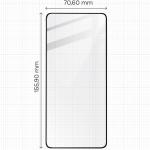 Folie sticla securizata Bizon Glass Edge 2 compatibila cu Xiaomi 14T Pro, Negru 3 - lerato.ro