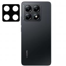 Set 2 folii sticla securizata camera foto Bizon Glass Lens compatibile cu Xiaomi 14T, Negru