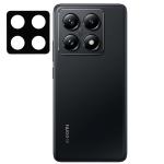 Set 2 folii sticla securizata camera foto Bizon Glass Lens compatibile cu Xiaomi 14T Pro, Negru 2 - lerato.ro