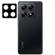 Set 2 folii sticla securizata camera foto Bizon Glass Lens compatibile cu Xiaomi 14T Pro, Negru