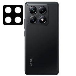 Set 2 folii sticla securizata camera foto Bizon Glass Lens compatibile cu Xiaomi 14T Pro, Negru