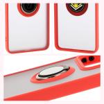 Carcasa Bizon Hybrid Ring compatibila cu Xiaomi 14T, Rosu 5 - lerato.ro