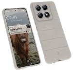 Carcasa Bizon Tur compatibila cu Xiaomi 14T Pro, Light Grey 3 - lerato.ro