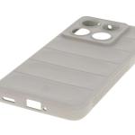 Carcasa Bizon Tur compatibila cu Xiaomi 14T Pro, Light Grey 4 - lerato.ro