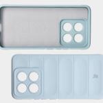 Carcasa Bizon Tur compatibila cu Xiaomi 14T, Light Blue 7 - lerato.ro