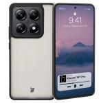Carcasa Bizon Angelo compatibila cu Xiaomi 14T Pro, Transparent / Negru 3 - lerato.ro