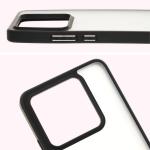 Carcasa Bizon Angelo compatibila cu Xiaomi 14T Pro, Transparent / Negru 4 - lerato.ro