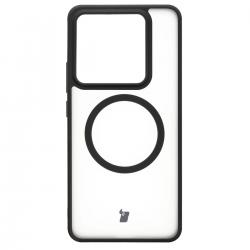 Carcasa Bizon MatteO cu MagSafe compatibila cu Xiaomi 14T Pro, Negru