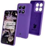 Carcasa Bizon Soft compatibila cu Xiaomi 14T Pro, Mov 3 - lerato.ro