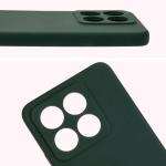 Carcasa Bizon Soft compatibila cu Xiaomi 14T, Dark Green 6 - lerato.ro