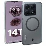 Carcasa Bizon CrystalO cu MagSafe compatibila cu Xiaomi 14T, Transparent 3 - lerato.ro