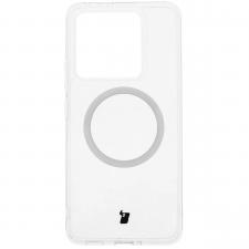 Carcasa Bizon CrystalO cu MagSafe compatibila cu Xiaomi 14T, Transparent
