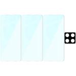 Set protectie 4in1 Bizon Glass Clear Pack, 3 folii sticla ecran + 1 folie sticla camera foto, compatibil cu Xiaomi 14T Pro, Transparent 7 - lerato.ro