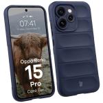 Carcasa Bizon Tur compatibila cu Oppo Reno 15 Pro, Navy Blue 3 - lerato.ro