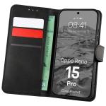 Husa flip cover Bizon Pocket compatibila cu Oppo Reno 15 Pro, Negru 3 - lerato.ro