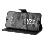 Husa flip cover Bizon Pocket compatibila cu Oppo Reno 15 Pro, Negru 6 - lerato.ro