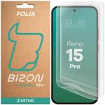 Set 2 folii protectie Bizon Hydrogel compatibile cu Oppo Reno 15 Pro, Transparent 2 - lerato.ro