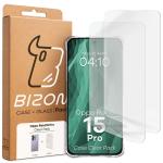 Kit protectie 3 in 1 BizonMobile Clear Pack, Carcasa Bizon Salpa si 2 folii sticla Bizon Glass Clear 2, compatibil cu Oppo Reno 15 Pro, Transparent 10 - lerato.ro