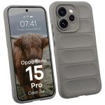 Carcasa Bizon Tur compatibila cu Oppo Reno 15 Pro, Light Grey 3 - lerato.ro