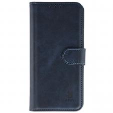 Husa flip cover Bizon Pocket compatibila cu Oppo Reno 15 Pro, Navy Blue