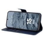 Husa flip cover Bizon Pocket compatibila cu Oppo Reno 15 Pro, Navy Blue 6 - lerato.ro